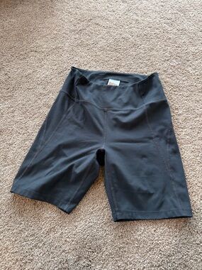 girlfriend collective Black High-Rise Bike Shorts
